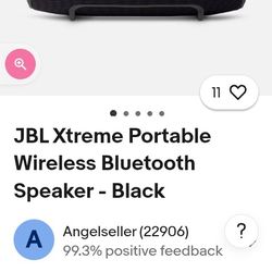 JBL BLOOTGOTH SPEAKER XTREAM
