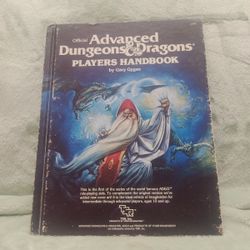Advanced Dungeons And Dragons Players Handbook 