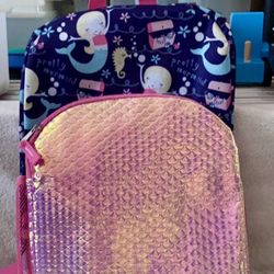 Mermaid full size backpack