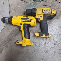 DEWALT DRILLS 18V AND 20 VOLT