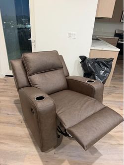 Ashley furniture brown sofas