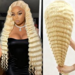 Lace Wigs Blonde 30 Inch  