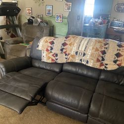  leather couch