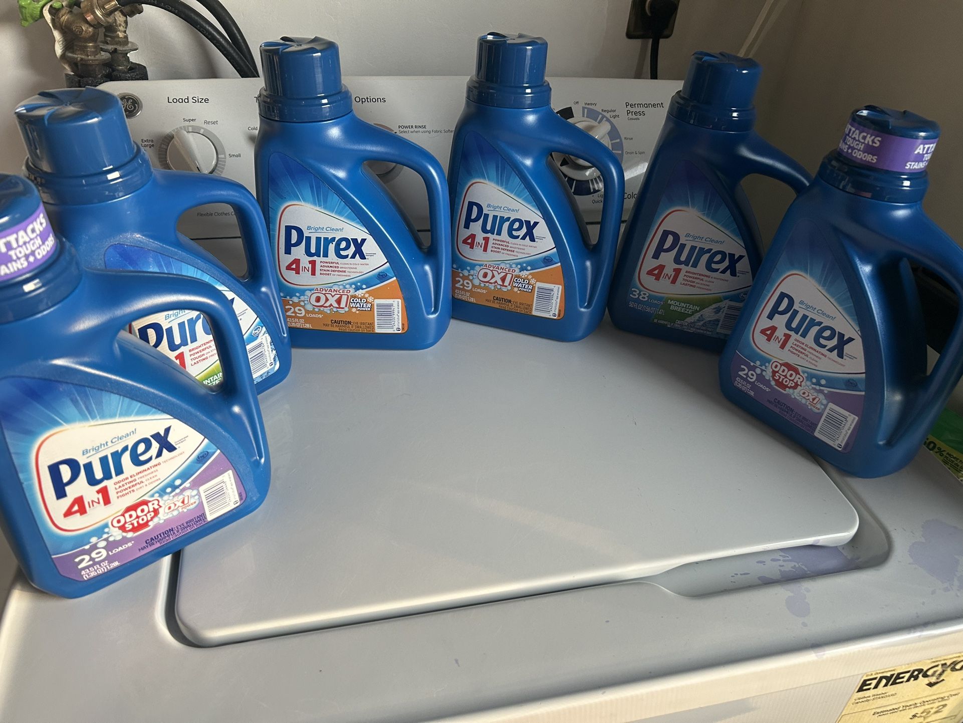 Purex Detergent $13 For All 6 Bottles