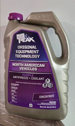 PEAK Purple Antifreeze + Coolant 1 Gallon Concentrate