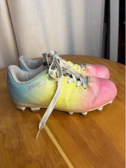Adidas Brava multicolored Soccer Cleats Size US 1D