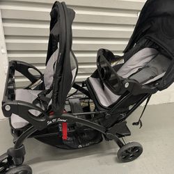 Sit N Stand Double Stroller