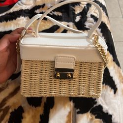 White Mini Purse