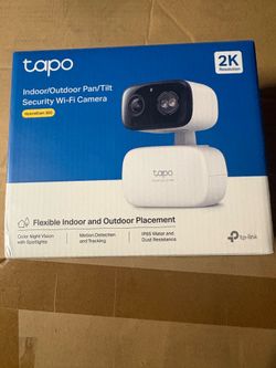 Tapo 2K 3MP Pan/Tilt Security Camera - Person/Baby Indoor/Outdoor TP-Link Camera