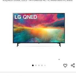 LG 43" MINI LED QNED QUANTUM DOT DISPLAY NEW IN BOX 4K WEB OS FANTASTIC PICTURE QUALITY GUARANTEED 🖥💯🔥💯🔥💯🖥