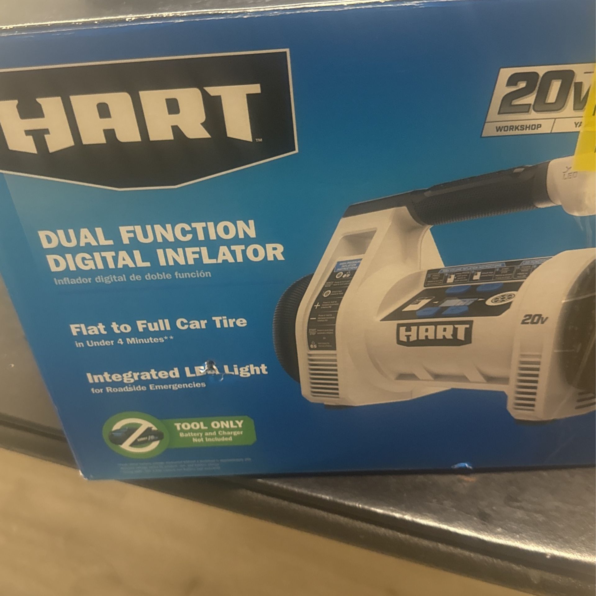 Dual Function Digital Inflator