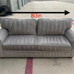 Brown Corduroy Loveseat Couch (DELIVERY AVAILABLE)