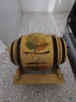 DECORATIVE WINE BARREL