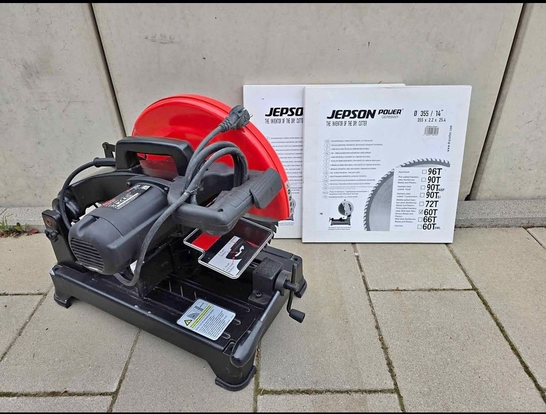 Metal cross-cut saw MKS 2400 + 2 saw blades