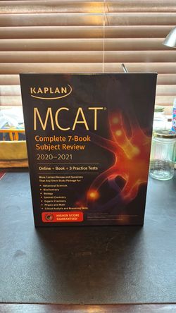 MCAT Complete 7-Book Subject Review