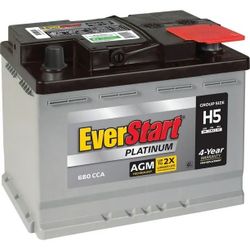 EverStart Platinum AGM Car Battery Group H5
