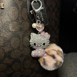 Hello Kitty Bling Key Chain 