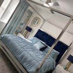 King Size Canopy Bed Frame