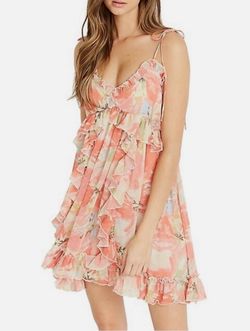 Floral Ruffle Mini Dress