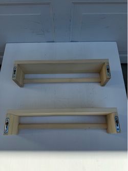 2-new IKEA wall-mounted shelves