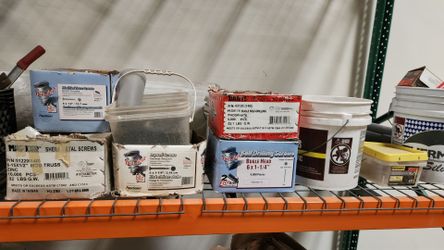 Bulk Screw Lot – Sheet Metal, Drywall & Self-Drilling