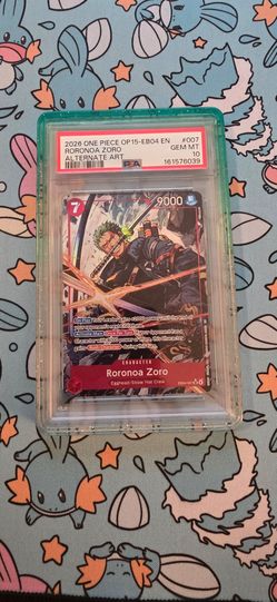 Zoro Alternate art EB04 OP15 PSA 10