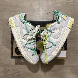 Nike Off White Dunk Lot 12 SIZE 9.5