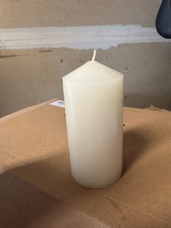 x19 new white candles 2”x4”