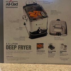 3.5 Liter Deep Fryer ( All-Clad) 