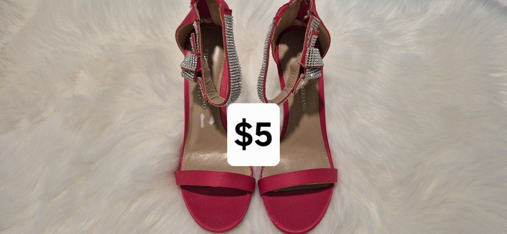 $5 Red Christian Siriano High Heel Shoes