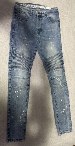 Reason Moto Skinny Jeans Size 30