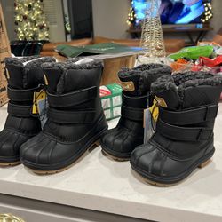 Toddler Snow Bibs And Toddler Snow Boots