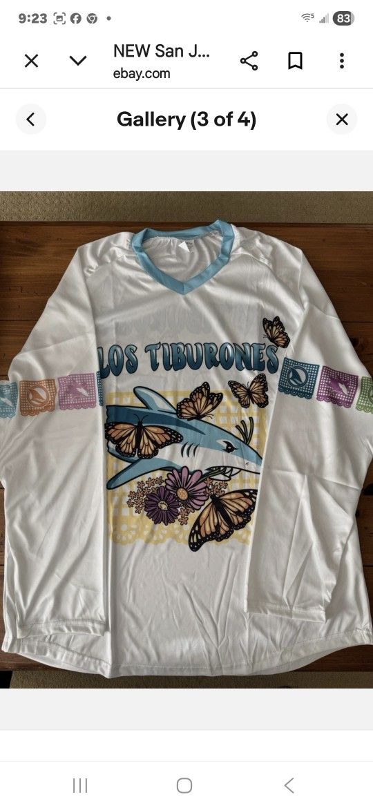 San Jose Sharks Promo Jersey