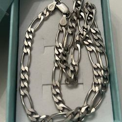 SILVER CHAIN - $60 - Good Condition As Shown - 