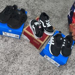 Vans & Adidas Toddler Shoes 