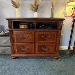 Solid Wood TV Stand / Low Dresser – Matching Set Available
