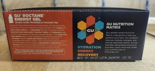 Roctane  energy gel