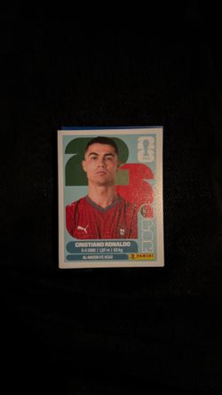 panini World cup cristiano ronaldo