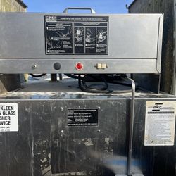 Hurry For The Low Commercial Dishwasher And Sink Stainless Steel Package Deal Hurry Every Thing In Working Conditions.