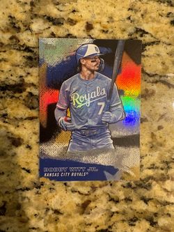 Bobby Witt stars of MLB baseball card Bobby Witt stars of MLB baseball card