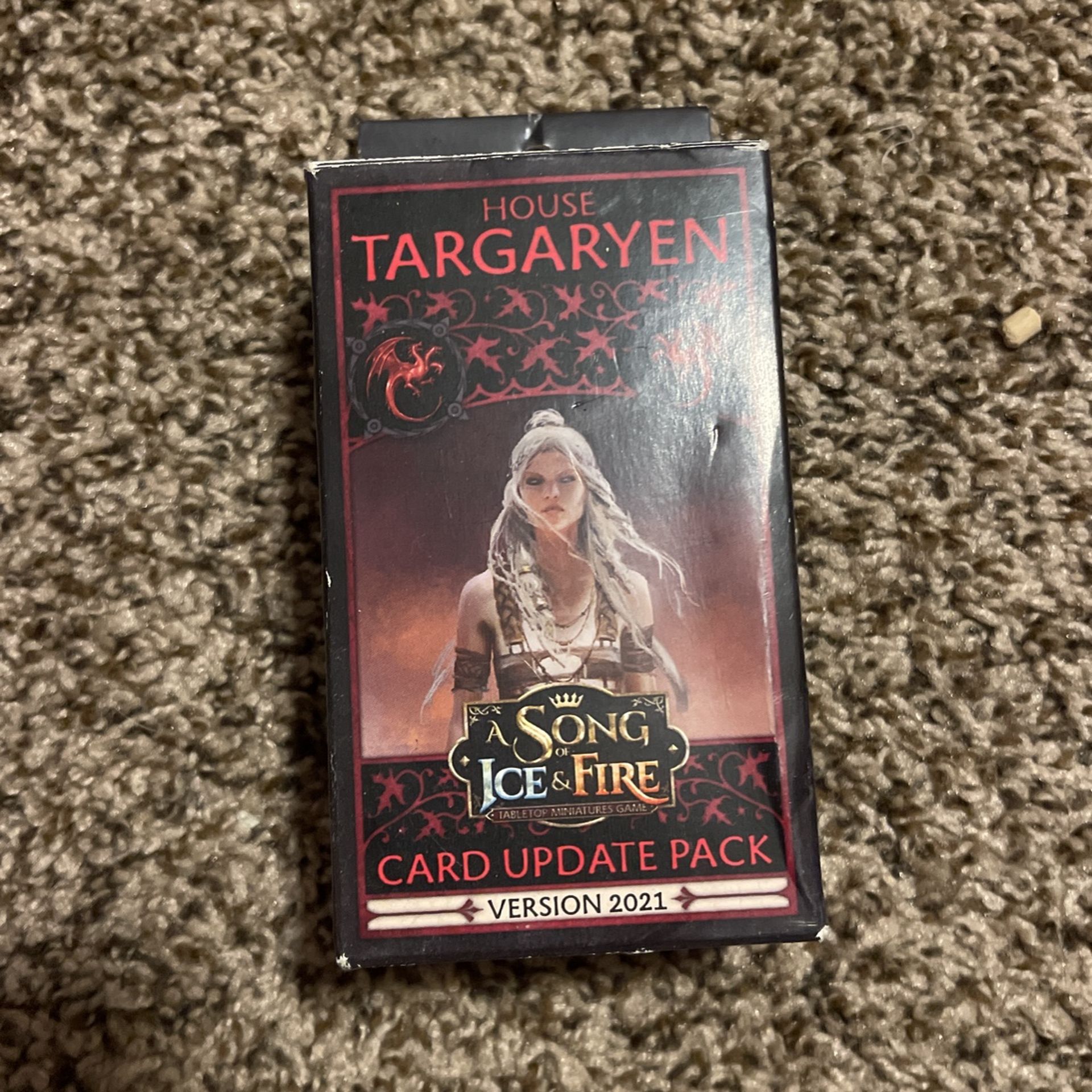 House Targaryen Card Update Pack Song Of Ice And Fire