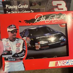 Dale Earnhardt Sr. NASCAR collectible set - playing cards