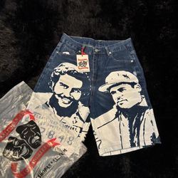 Asaali x cough syrup jorts