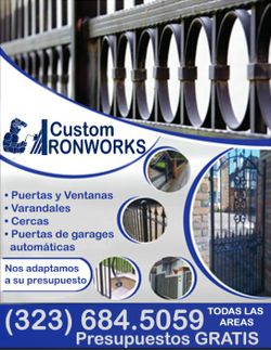Asemos travajos de varandales,cercas,puertas etc.