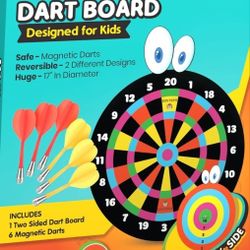 Kipi Toys- 2 In 1 Magnetic Dart Board