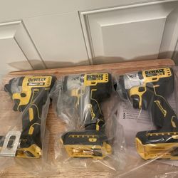 New 20V MAX 1/4” Impact Driver 3-Speed $99 Each-Cada Uno (Tool Only Solo Herramienta )