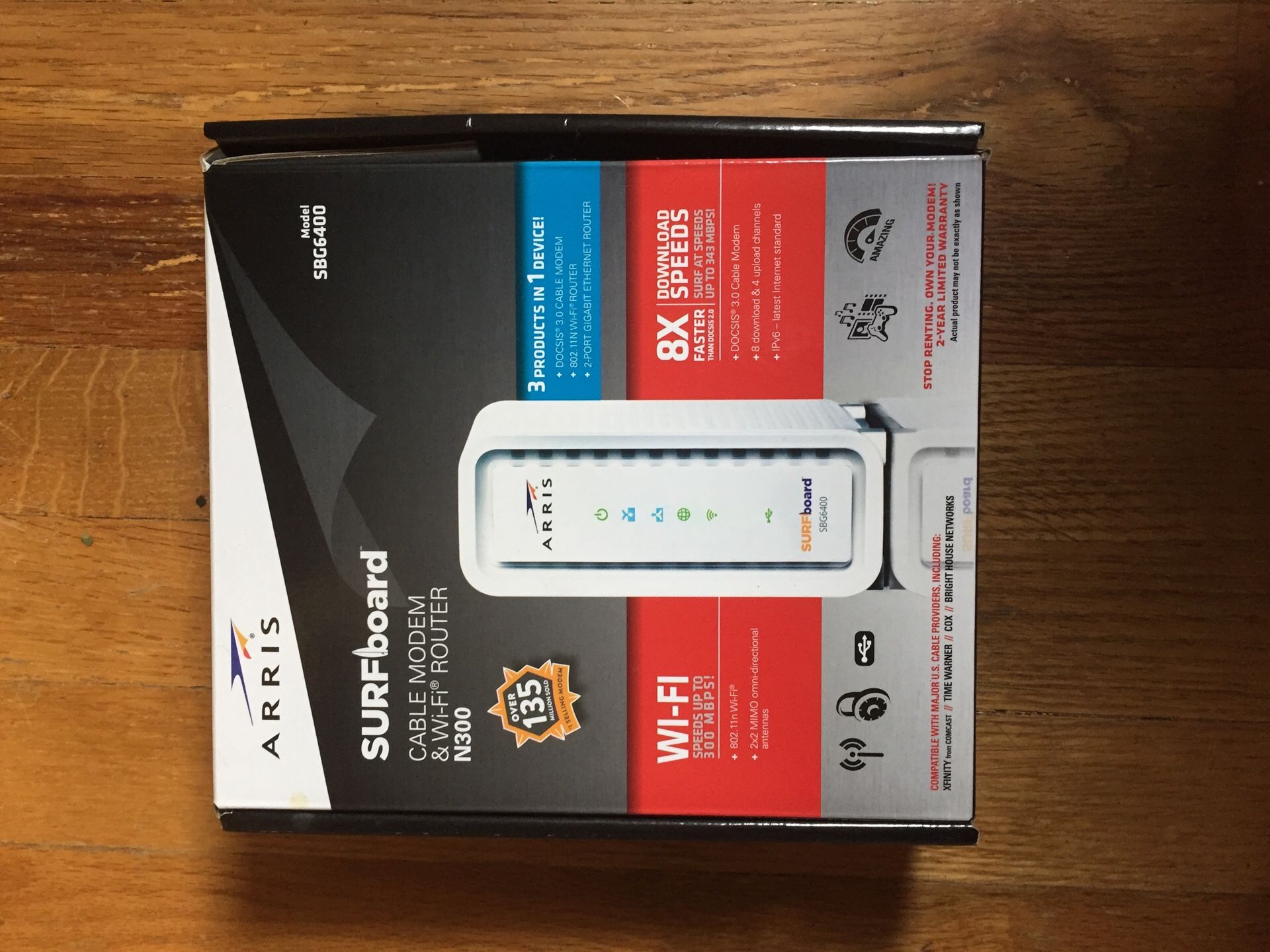 Brand New Cable Modem & Wi-Fi Router