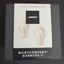 Bose QC II Wireless Bluetooth Earbuds ANC