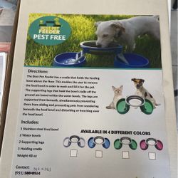 Anti Pest Pet Feeder 
