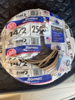14/2 Romex NM-B with Ground – Partial Roll – Make an Offer